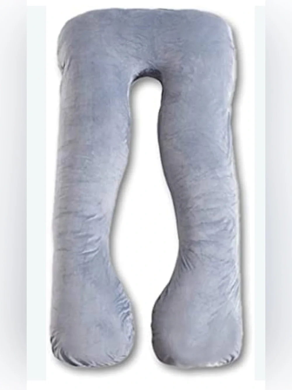 Pregnancy Pillow - Light Gray and Blue